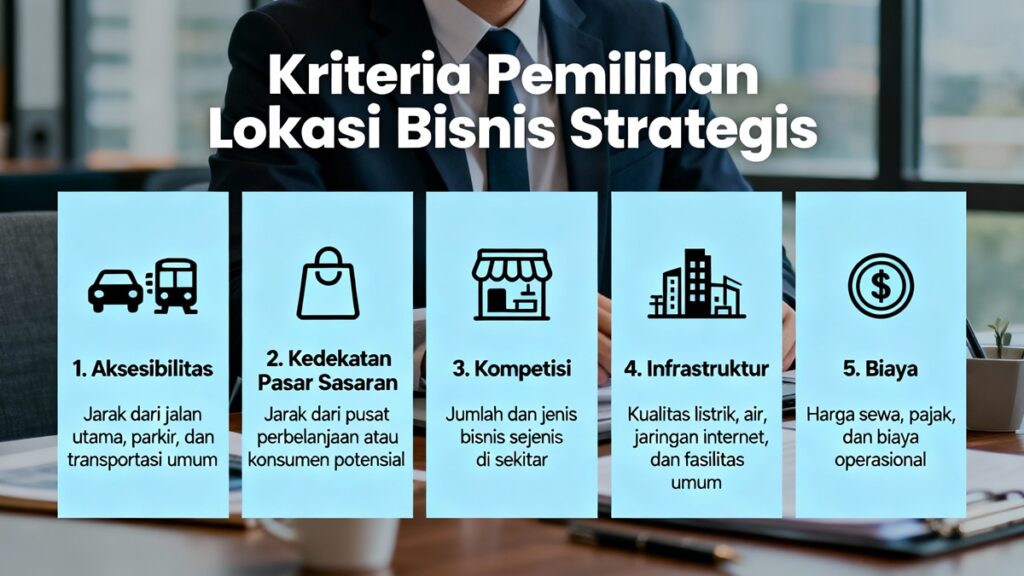 Kriteria Pemilihan Lokasi Bisnis Strategis