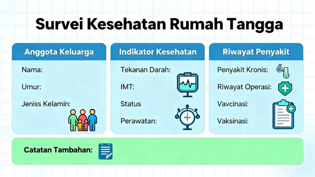 Survei Kesehatan Rumah Tangga Kunci Memahami Bangsa