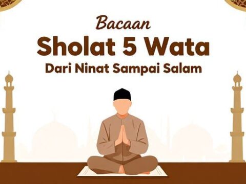 Bacaan Sholat 5 Waktu Lengkap Dari Niat Sampai Salam