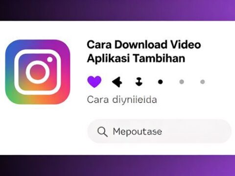 Cara Download Video IG Tanpa Aplikasi Tambahan Copy Link