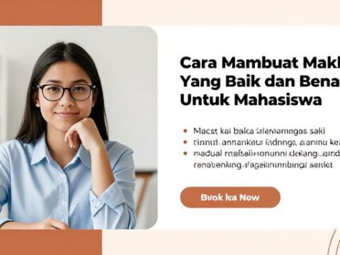 Cara Membuat Makalah Yang Baik Dan Benar Untuk Mahasiswa PDF