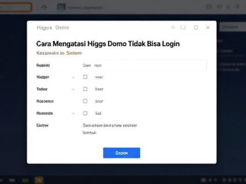 Cara Mengatasi Higgs Domino Tidak Bisa Login Kesalahan Sistem