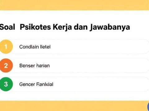 Contoh Soal Psikotes Kerja Dan Jawabannya PDF Download