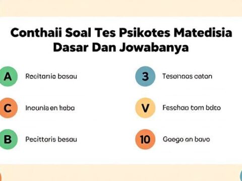 Contoh Soal Tes Psikotes Matematika Dasar Dan Jawabannya