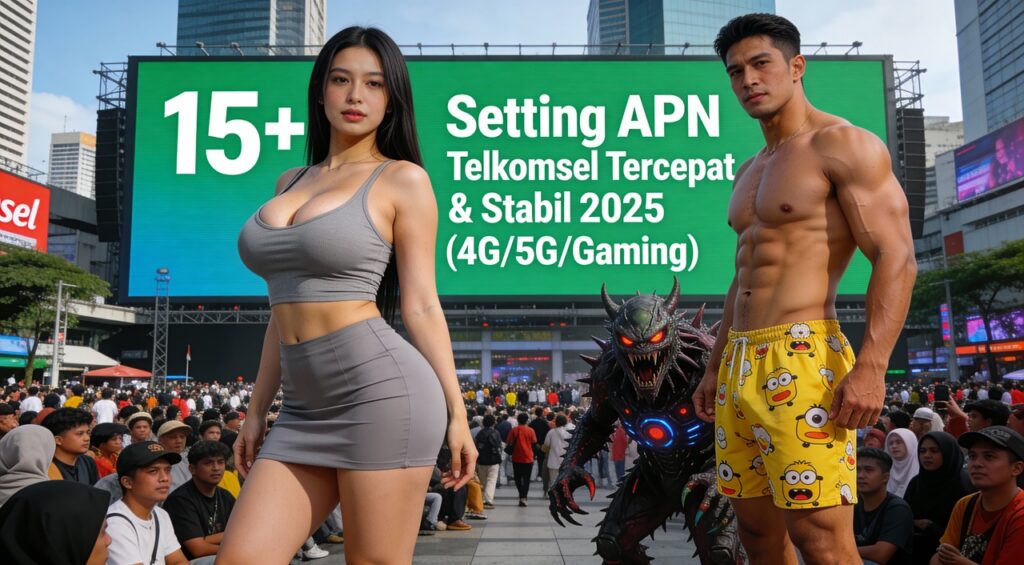 15+ Setting APN Telkomsel Tercepat & Stabil 2025 (4G/5G/Gaming)