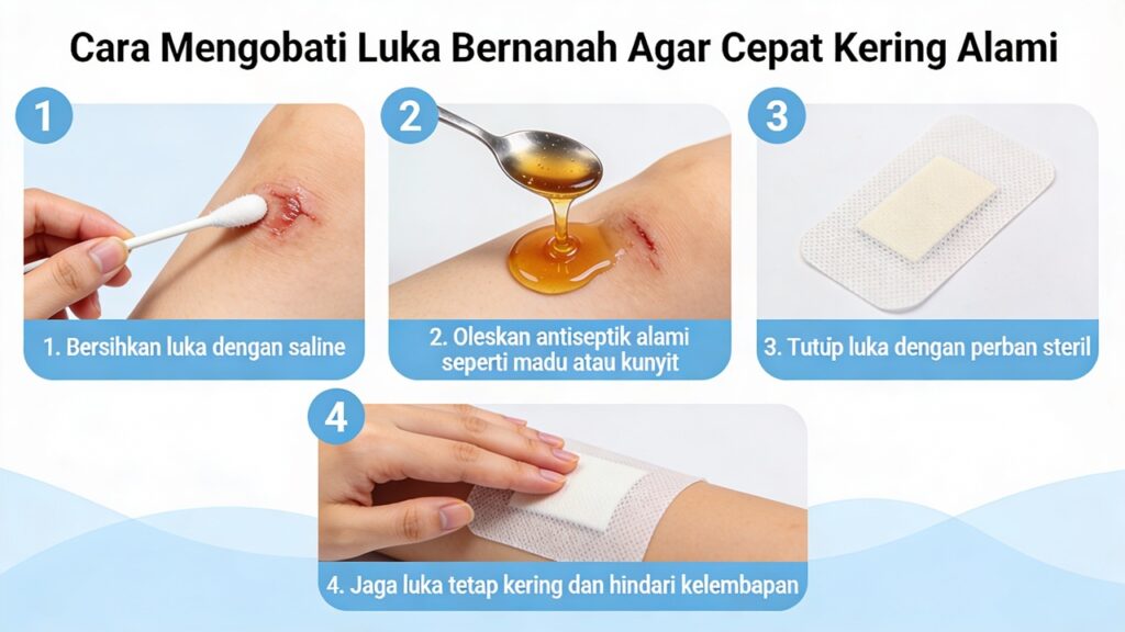 Stop Bingung! Cara Alami Mengeringkan Luka Bernanah dalam Sekejap Tanpa Bekas Cara Alami Mengeringkan Luka Bernanah dalam Sekejap Tanpa Bekas