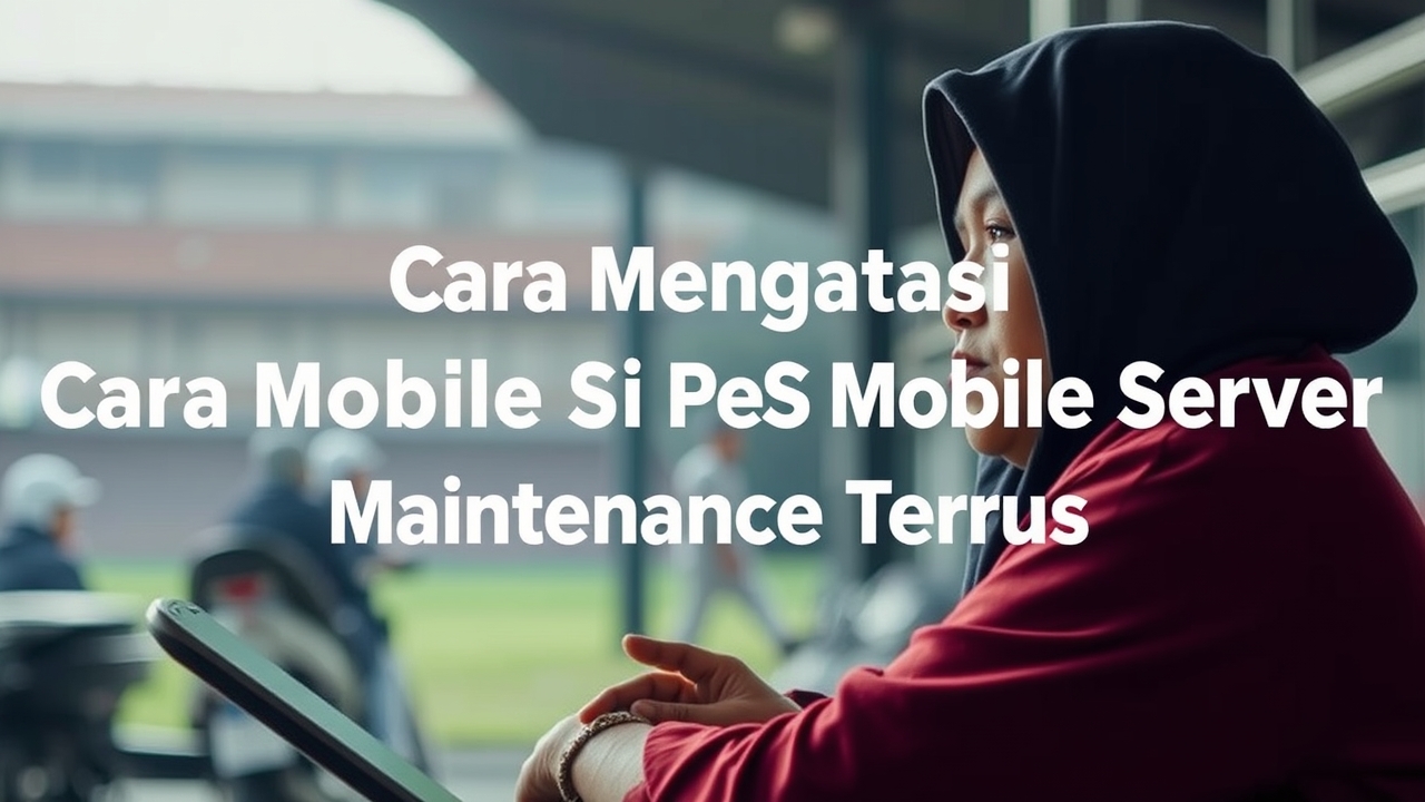 Cara Mengatasi Pes Mobile Server Maintenance Terus: Tips Jitu