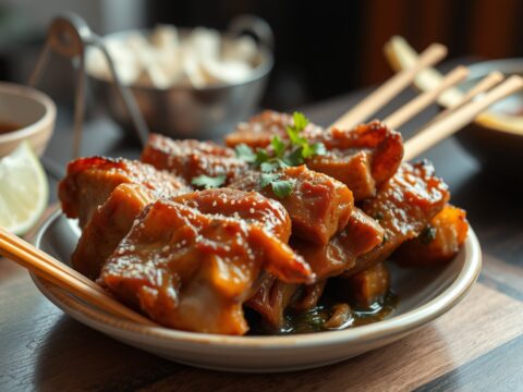 Resep Sate Ayam Madura Bumbu Kacang Kental Dan Meresap: Ulasan Jujur