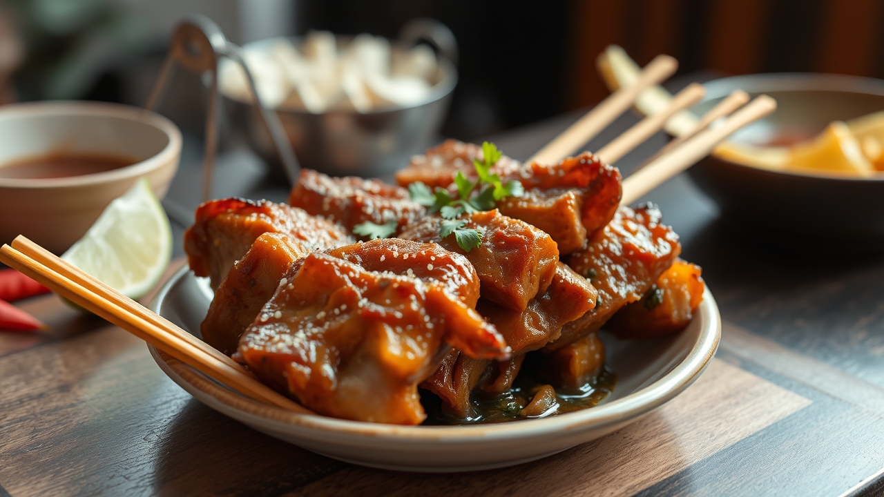 Resep Sate Ayam Madura Bumbu Kacang Kental Dan Meresap: Ulasan Jujur